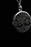 Om Tree of Life Flower of Life Fairy Pentagram Symbol Crystal Gemstone Lockets