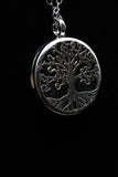 Om Tree of Life Flower of Life Fairy Pentagram Symbol Crystal Gemstone Lockets